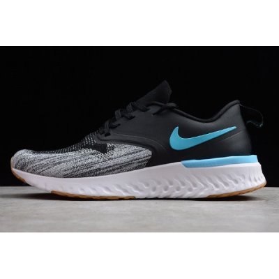 Nike Erkek Odyssey React Flyknit 2 Siyah / Gri / Mavi Koşu Ayakkabısı Türkiye - 55ZUIORZ